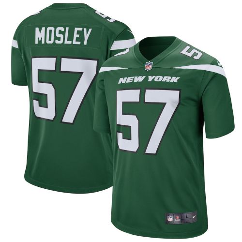 C.J. Mosley 57 New York Jets Men Game Jersey - Gotham Green