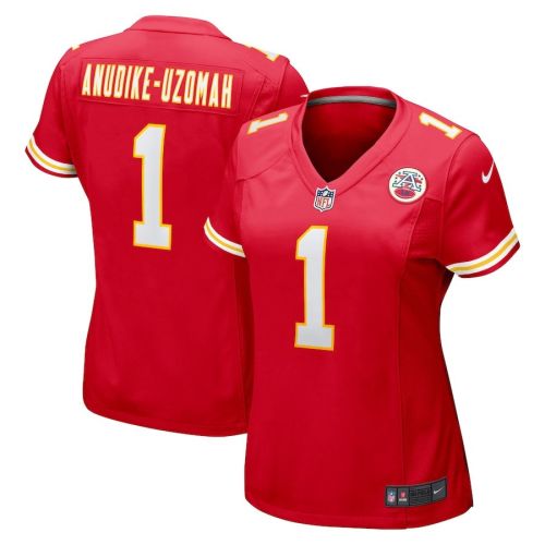 Felix Anudike-Uzomah 1 Kansas City Chiefs Women's 2023 Draft First Round Pick Game Jersey - Red