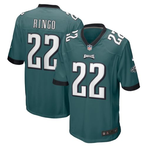 Kelee Ringo 22 Philadelphia Eagles Men Team Game Jersey - Midnight Green