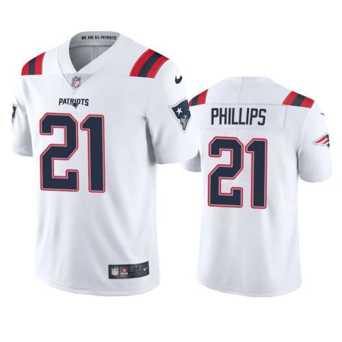 Adrian Phillips New England Patriots White Vapor Limited Jersey