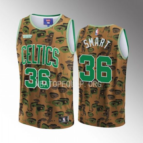 Marcus Smart 36 Boston Celtics NBA & KidSuper Studios Unisex Hometown Jersey