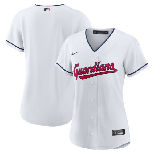 Cleveland Guardians Women's Home Blank Jersey - White