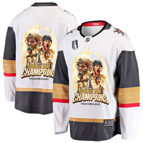 Vegas Golden Knights Unleashing Greatness 2023 Champions Stanley Cup Men Jersey - White