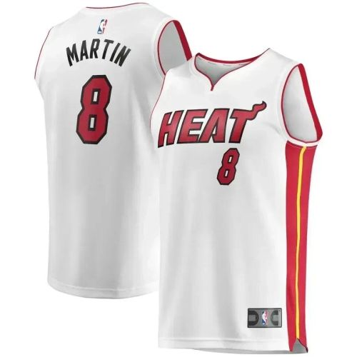 Jeremiah Martin Miami Heat Fast Break Player Jersey White - Association Edition