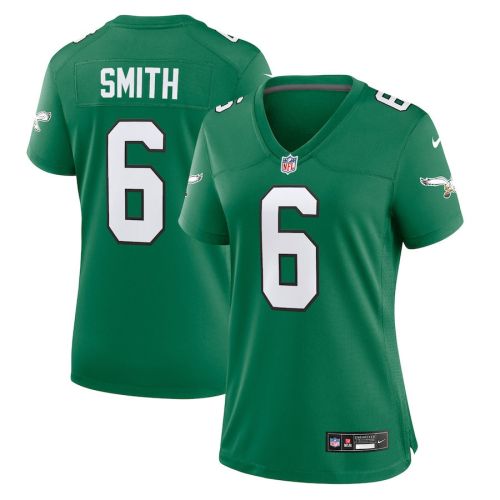 DeVonta Smith 6 Philadelphia Eagles Alternate Game Women Jersey - Kelly Green