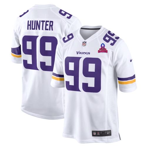 Danielle Hunter 99 Minnesota Vikings 2024 Pro Bowl Patch Game Men Jersey - White