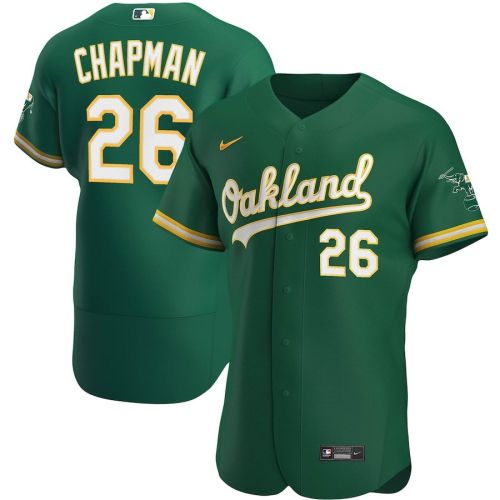 Matt Chapman 26 Oakland Athletics Alternate Player Elite Jersey - Kelly Green