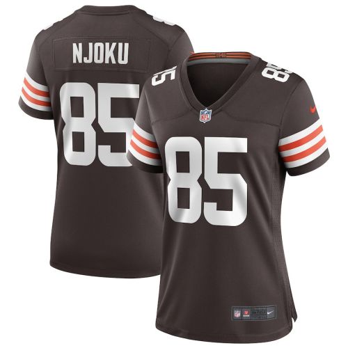 David Njoku 85 Cleveland Browns Game Women Jersey - Brown