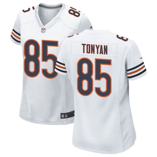 Robert Tonyan 85 Chicago Bears Women Game Jersey - White