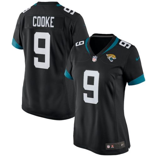 Logan Cooke 9 Jacksonville Jaguars Women Game Jersey - Black