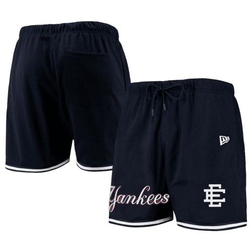 New York Yankees Team Standard Men Mesh Shorts - Navy