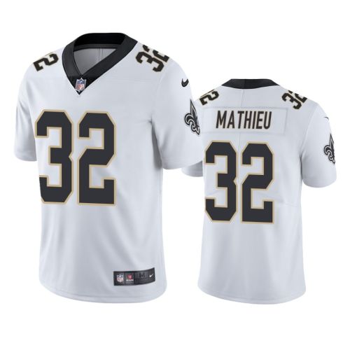 Men's JerseyNew Orleans Saints Tyrann Mathieu 32 White Vapor Limited Jersey