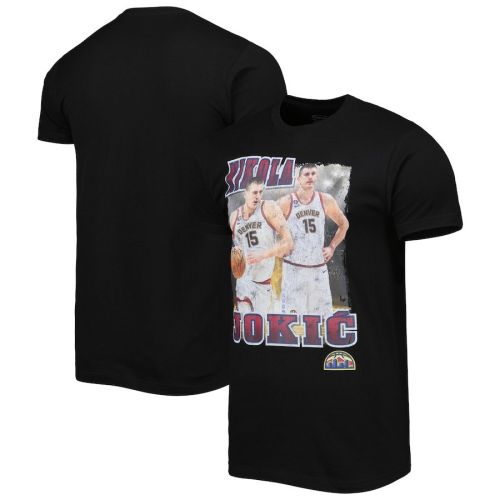 Nikola Jokic Denver Nuggets Stadium Essentials City Edition Double Double Player T-Shirt - Black