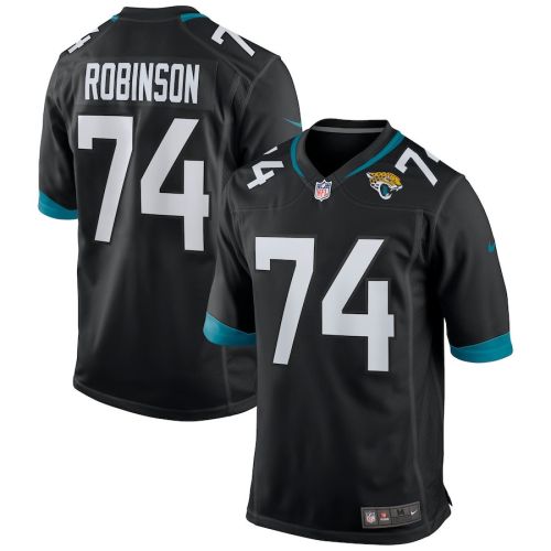 Cam Robinson 74 Jacksonville Jaguars Men's Game Jersey - Black