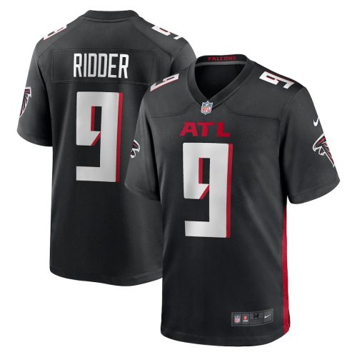 Desmond Ridder 9 Atlanta Falcons Men's Game Jersey - Black