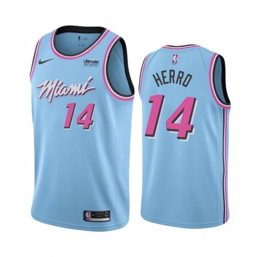 Miami Heat Tyler Herro 14 City Vice Night Jersey