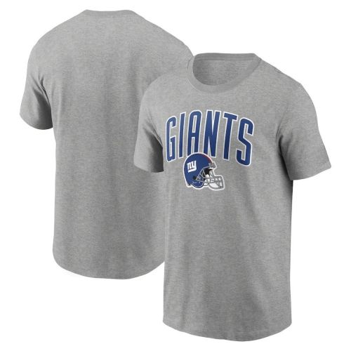 New York Giants Team Athletic T-Shirt - Heathered Gray