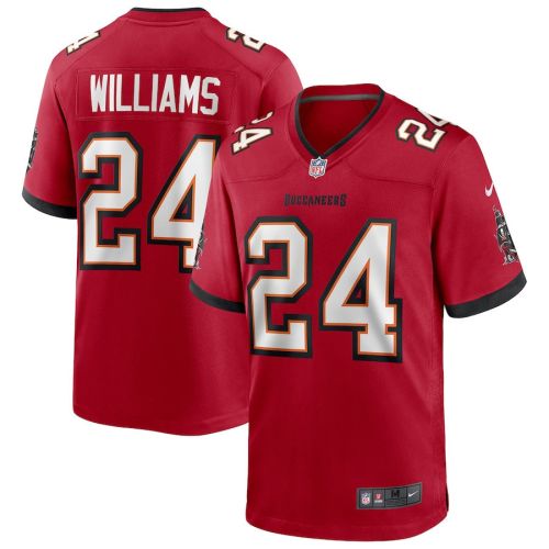 Cadillac Williams 24 Tampa Bay Buccaneers Men Game Retired Jersey - Red