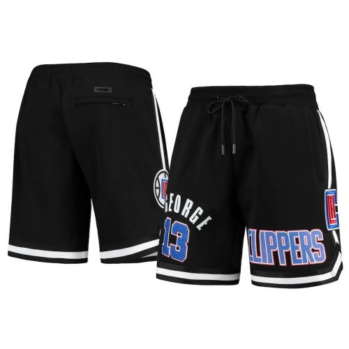 Paul George 13 Black LA Clippers Team Player Shorts - Men