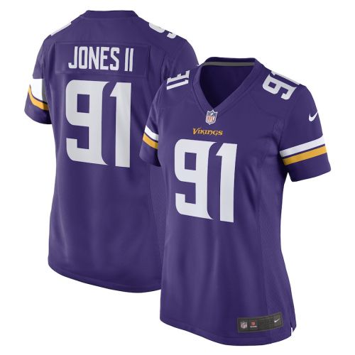 Patrick Jones II 91 Minnesota Vikings Women Game Jersey - Purple