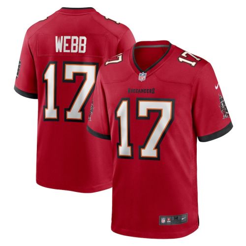 Raleigh Webb 17 Tampa Bay Buccaneers Game Men Jersey - Red