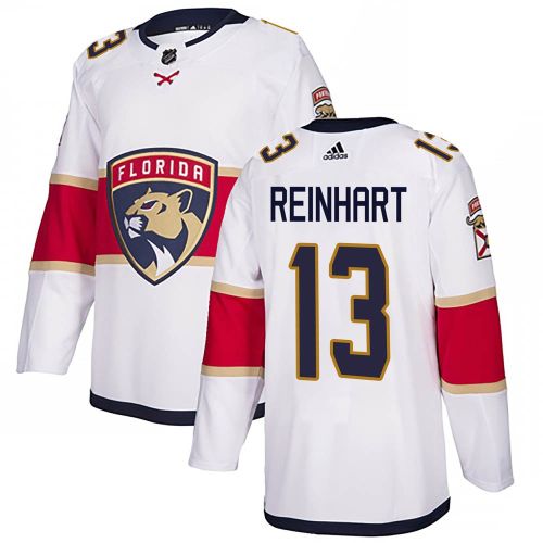 Florida Panthers Sam Reinhart 13 2023 Jersey White Away Player Jersey Jersey