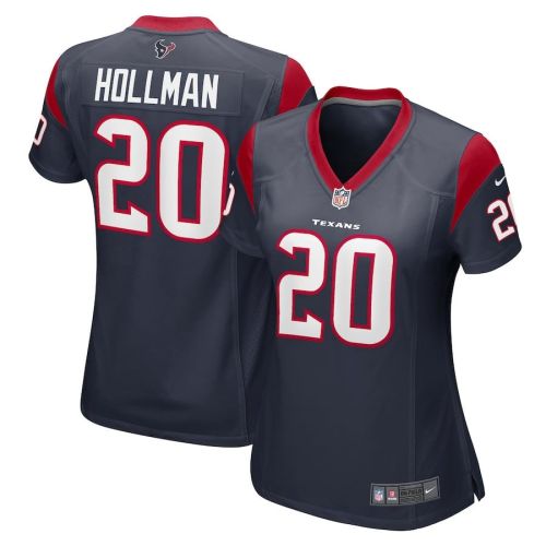 Ka'Dar Hollman 20 Houston Texans Women Team Game Jersey - Navy