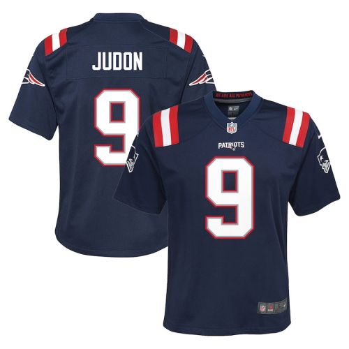 Matthew Judon 9 New England Patriots YOUTH Game Jersey - Navy