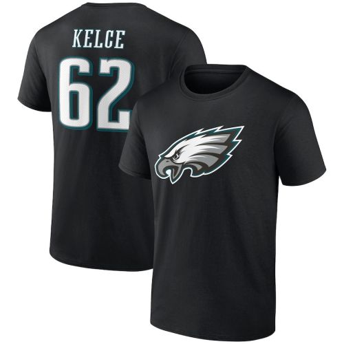 Jason Kelce 62 Philadelphia Eagles Unisex T-Shirt - Black