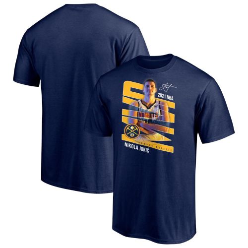 Nikola Jokic Denver Nuggets 2021 MVP T-Shirt - Navy