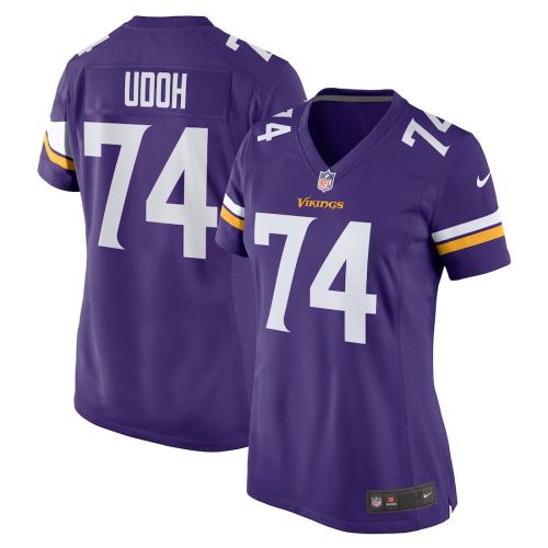 Oli Udoh 74 Minnesota Vikings Women Game Jersey - Purple