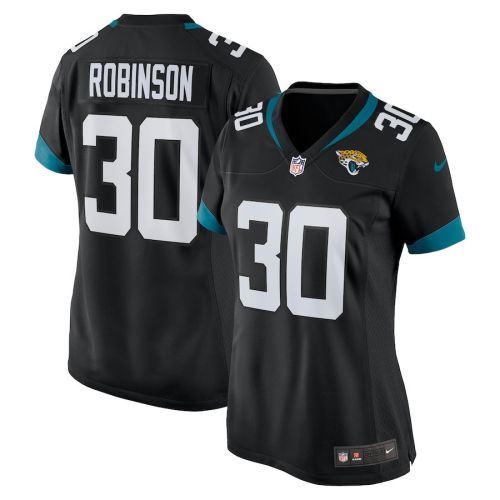 James Robinson 30 Jacksonville Jaguars Women's Game Jersey - Black