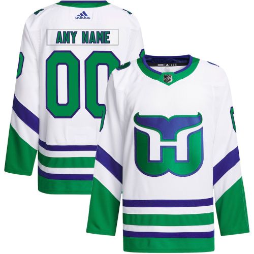 Carolina Hurricanes Primegreen Custom Men Jersey - White