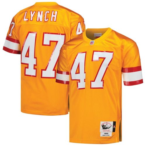 John Lynch 47 Tampa Bay Buccaneers 1993 Throwback Men Game Jersey - Orange