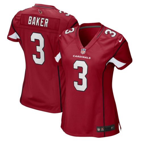 Budda Baker 3 Arizona Cardinals Women Game Jersey - Cardinal