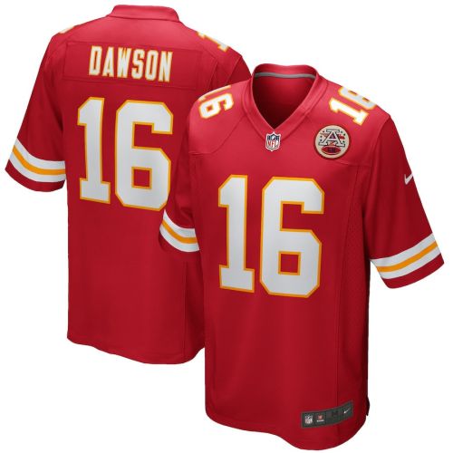 Len Dawson 16 Kansas City Chiefs Men Game Retired Jersey - Red