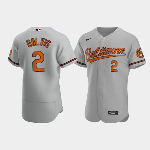 Freddy Galvis 2 Baltimore Orioles Gray Road Jersey Jersey