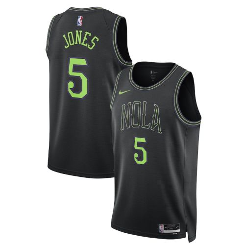 Herbert Jones 5 New Orleans Pelicans 2023/24 City Edition Swingman Jersey - Black