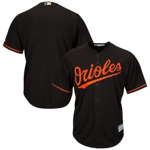 Baltimore Orioles Big And Tall Cool Base Team Jersey - Black