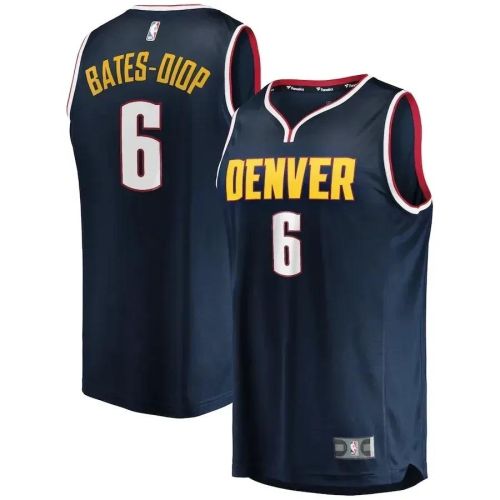 Keita Bates-diop Denver Nuggets Fast Break Player Jersey - Icon Edition - Navy