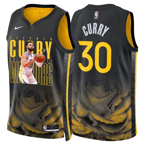 Stephen Curry 30 2022-23 Warriors Swingman Jersey - Screen Print Graphics