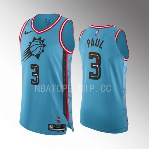 Chris Paul 3 Phoenix Suns 2022-23 City Edition Jersey Blue