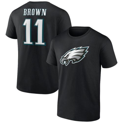 A.J. Brown 11 Philadelphia Eagles Unisex T-Shirt - Black