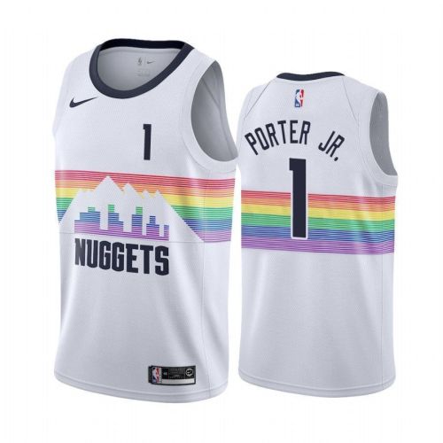 Denver Nuggets Michael Porter Jr. 1 City Edition Men Jersey