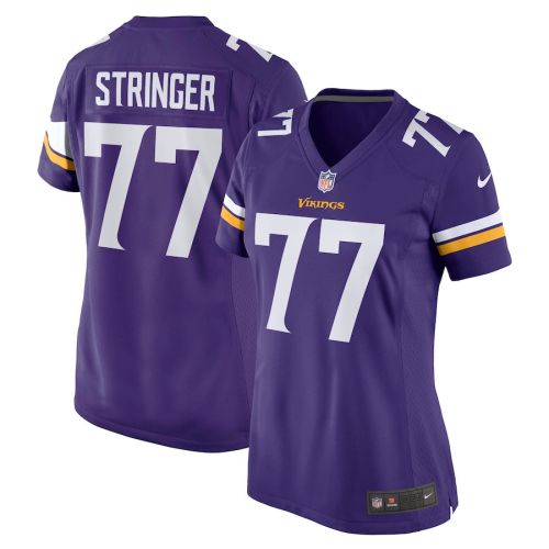 Korey Stringer 77 Minnesota Vikings Women Retired Jersey - Purple