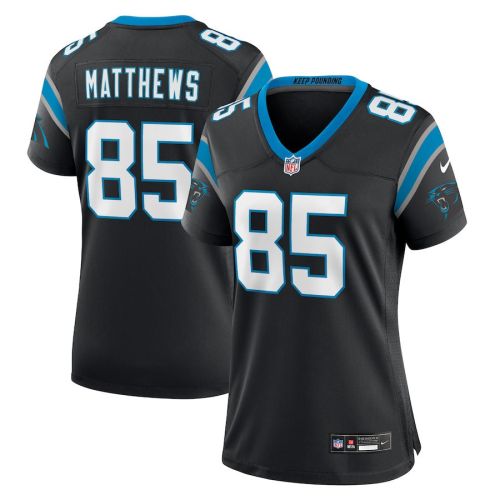 Jordan Matthews 85 Carolina Panthers Game Women Jersey - Black