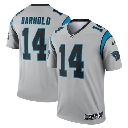 Sam Darnold Carolina Panthers Inverted Legend Jersey - Silver