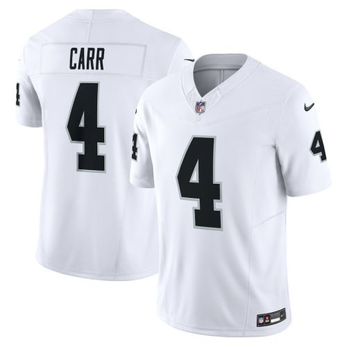 Derek Carr 4 Las Vegas Raiders Vapor F.U.S.E. Limited Jersey - White