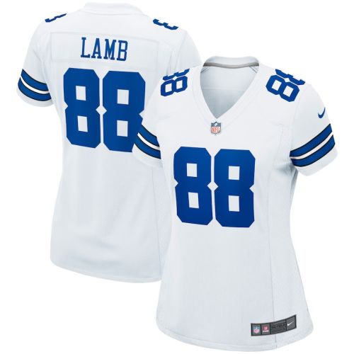 CeeDee Lamb 88 Dallas Cowboys Women's Game Jersey - White