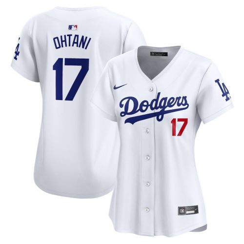 Shohei Ohtani 17 Los Angeles Dodgers Home Women Jersey - White